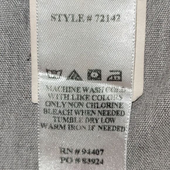 Travelsmith Pants Mens 42x30S Gray Cotton Denim Jeans Workwear Casual - Picture 8 of 10